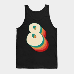 Number 8 Tank Top